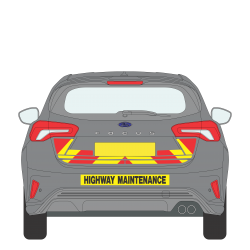 Ford Focus Hatchback Magnetics 2018 on (FFOC002)